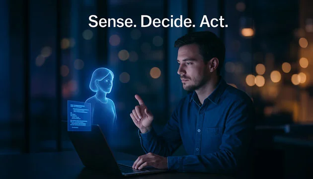 AI delivery loop illustration